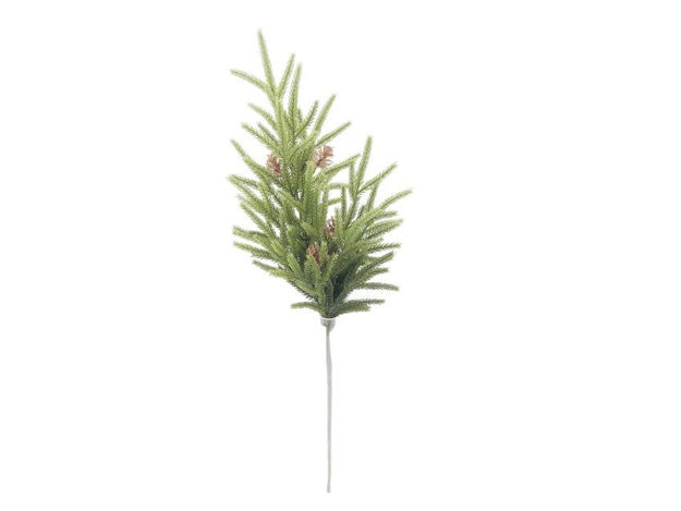 Slika Grana bora s šIškama 71cm; zelena