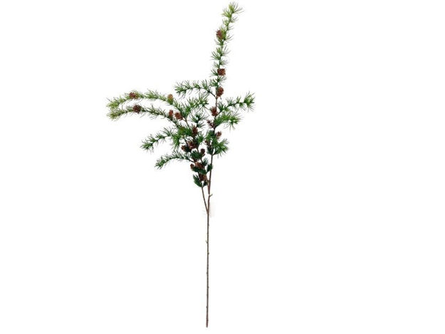 Slika Grana smreke s šIškama 105cm; zelena