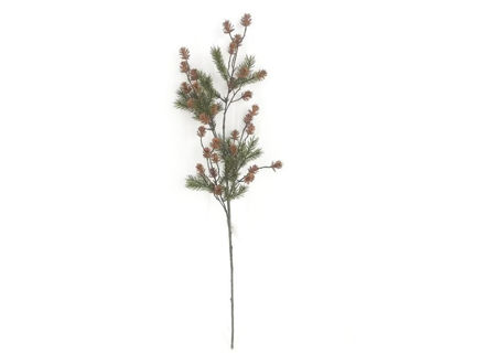 Slika Grana bora s šIškama 96cm; zelena