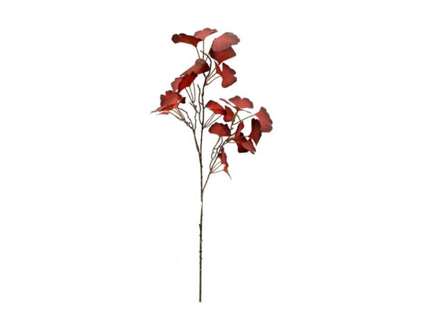 Slika Grana ginko 86cm; bordo