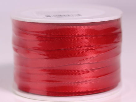 Slika Traka saten 6mm/50mt;crvena 250