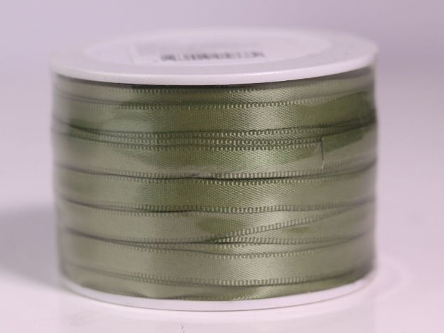 Slika Traka saten 6mm/50mt;spring moss 567