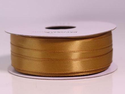 Slika Traka saten 9mm/50mt;pale gold 693