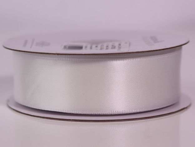 Slika Traka saten 25mm/25mt;bijela 029