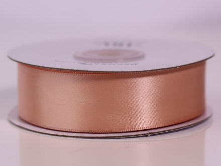 Slika Traka saten 25mm/25mt;prljavo roza 158