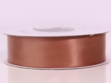 Slika Traka saten 25mm/25mt;pecan brown 779