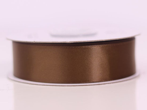 Slika Traka saten 25mm/25mt;brown 852