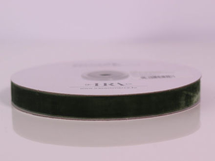 Slika Traka pliš 16mm/10mt;maslinasto zelena 570