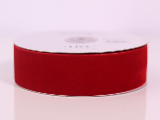 Slika Traka pliš 38mm/10mt;crvena 250