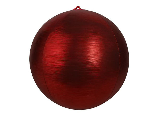 Slika Dekoracija kugla d40cm crvena