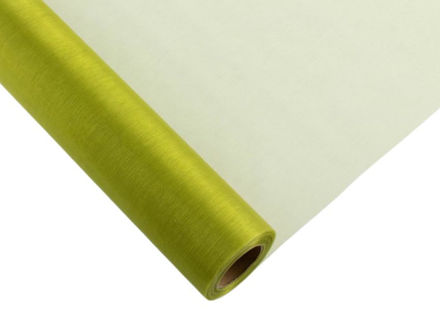 Slika Organdi rola 48cm. X 10mt. - maslinasta