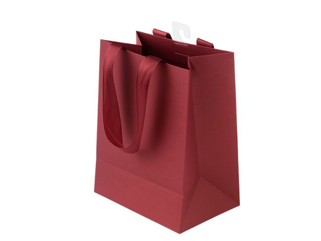 Slika Vrećica premium 18x23x12cm; 210gr.; tamno crvena