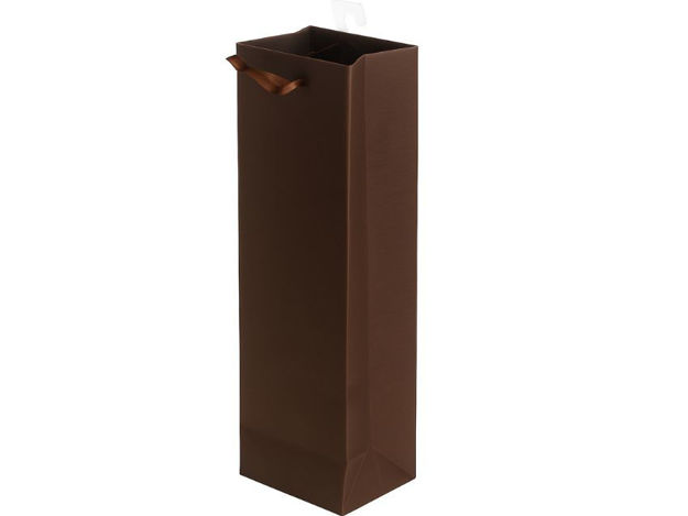 Slika Vrećica premium 11x37x11cm; 210gr.; tamno smeđa