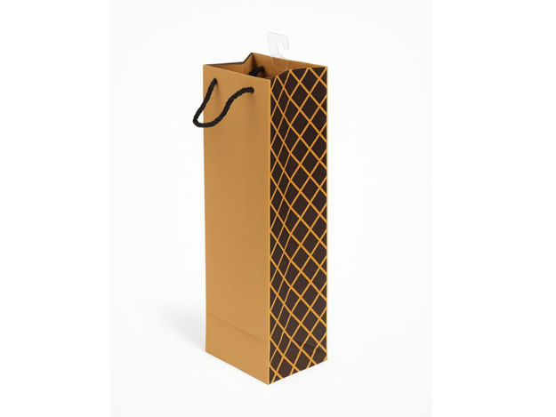 Slika Vrećica premium 11x37x11cm; 210gr.; natur s uzorkom