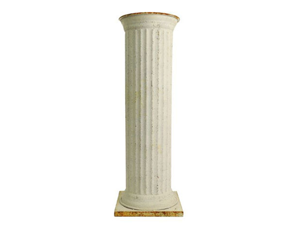 Slika Stup - metal 33x33x96,5cm; bijela