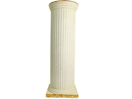 Slika Stup - metal 40x40x117,5cm; bijela