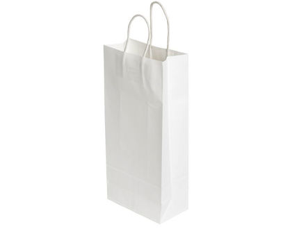 Slika Vrećica 15x37x8cm; 120gr.; boca; bijela