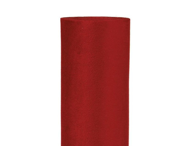 Slika Pliš rola 48cm x 1.8mt. Crvena 08