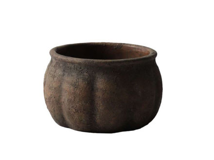 Slika Cement posuda  20x19.6x12cm; smeđa