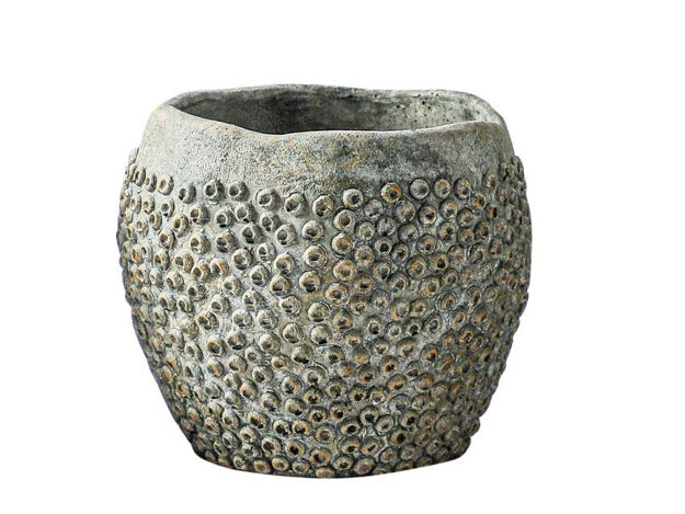 Slika Cement posuda 15.5x15.5x13cm;siva