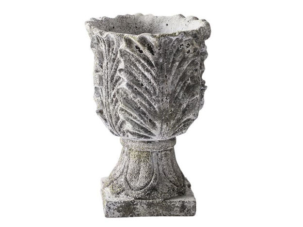 Slika Cement posuda na nogu 16x16x23.7cm.