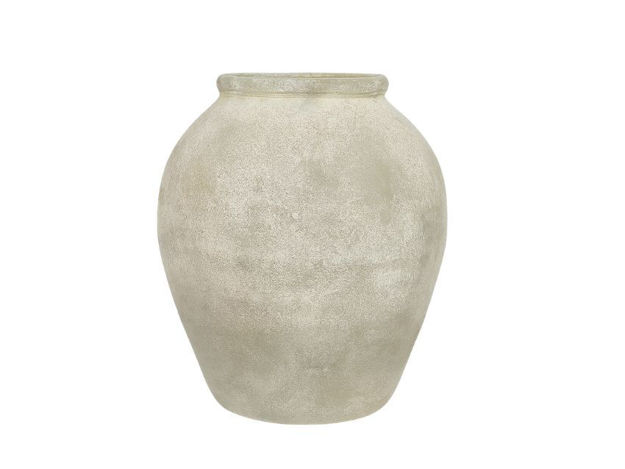 Slika Vaza keramička 28x28x31cm; siva