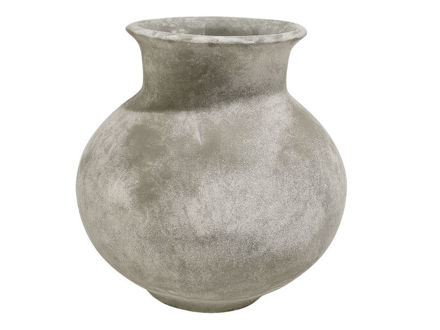 Slika Vaza keramička 27.8x27.8x32.8cm; siva