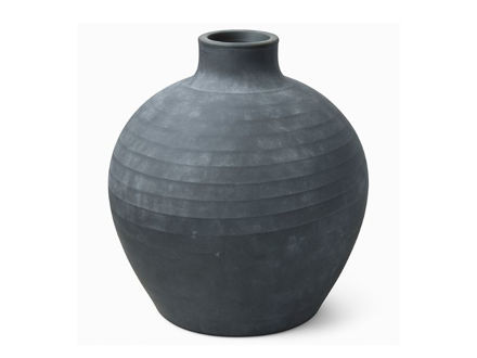 Slika Vaza keramička 20.3x20.3x22cmcm; antracit