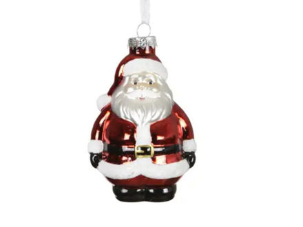 Slika Stakleni ukras djed božIćnjak h11.6cm.