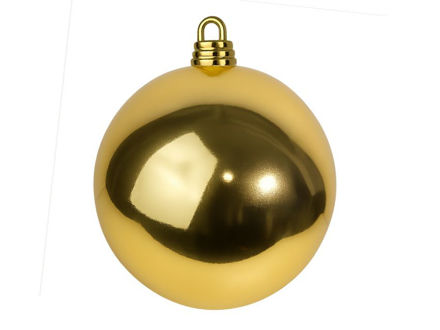 Slika Plastična kugla 50cm/1kom - sv.zlatna S