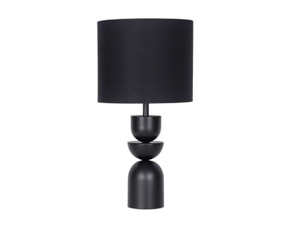 Slika Lampa metal crna 60cm s crnim sjenilom