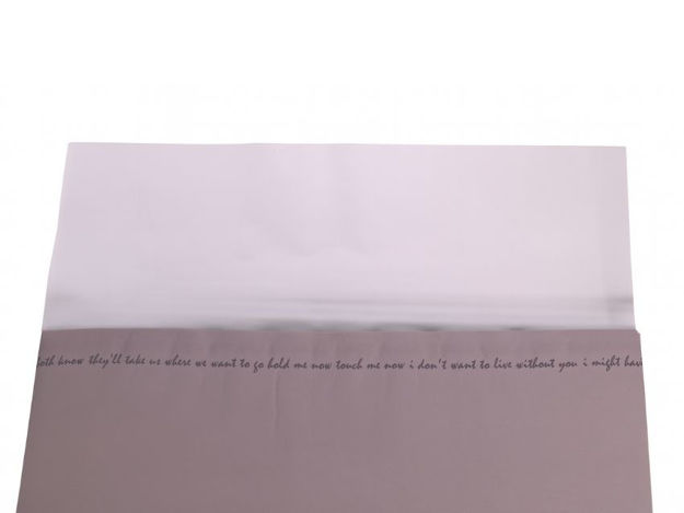 Slika Charm folija za 1 cvijet 52x30cm; s/20kom; antik roza