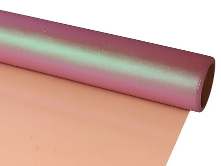 Slika Charm folija rola 60cm x 15mt; antik roza/metalik preljev