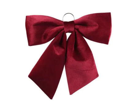 Slika Mašna pliš 66xh72cm. Bordo