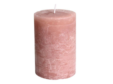 Slika Svijeća frost 6,8xh10cm - mauve