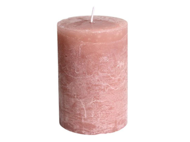 Slika Svijeća frost 6,8xh10cm - mauve