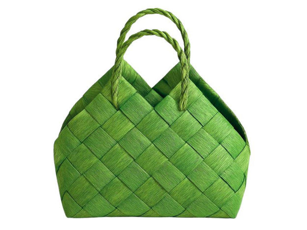 Slika Košara home 50x32x36.5/47cm; zelena