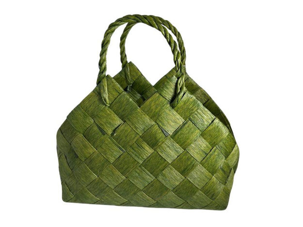 Slika Košara home 50x32x36.5/47cm; zelena