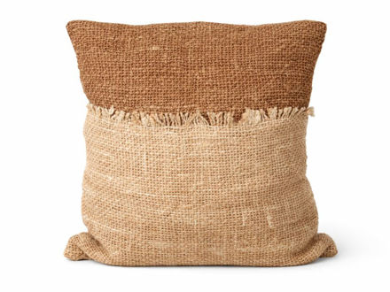 Slika Dekorativna jastučnica juta 50x50cm; natur/sv.smeđa