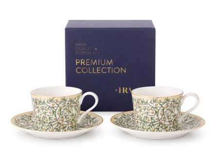 Slika Šalica s tanjurićem porculan 250ml; s/2