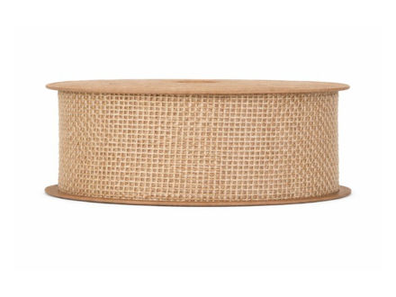 Slika Traka lanena 50mm/15mt natur