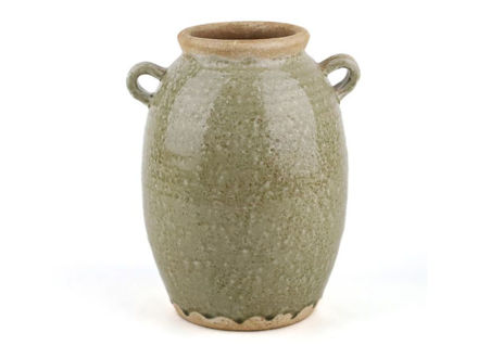 Slika Keramička vaza h29x22cm d21cm stone siva