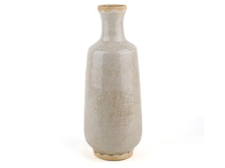 Slika Keramička vaza h45 d17.5cm prljavo bijela