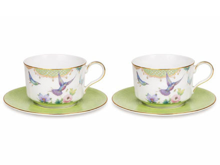 Slika Šalice s tanjurićem porculan 180ml. S/2