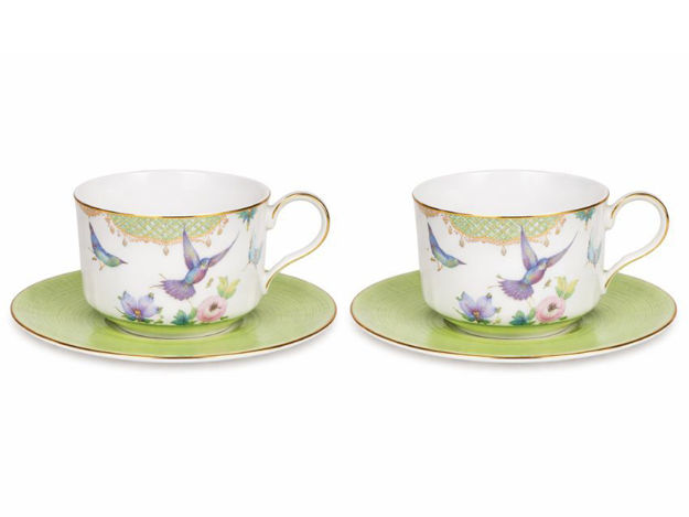 Slika Šalice s tanjurićem porculan 180ml. S/2