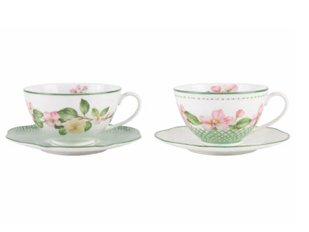 Slika Šalice s tanjurićem porculan 200ml. S/2