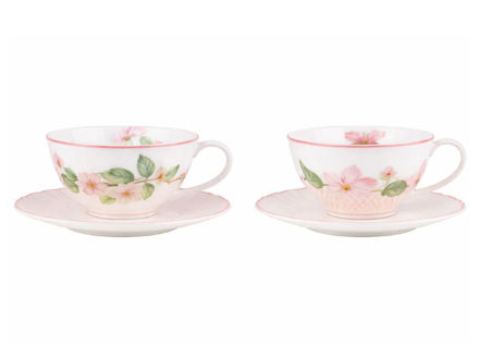 Slika Šalice s tanjurićem porculan 200ml. S/2