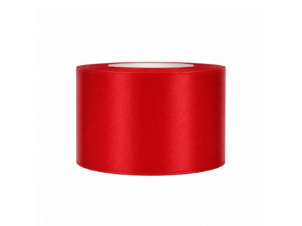 Slika Traka mat saten 40mm/20mt; crvena 08