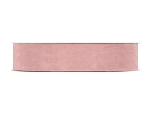 Slika Traka dupli pliš 40mm/30mt t.Prljavo roza 57