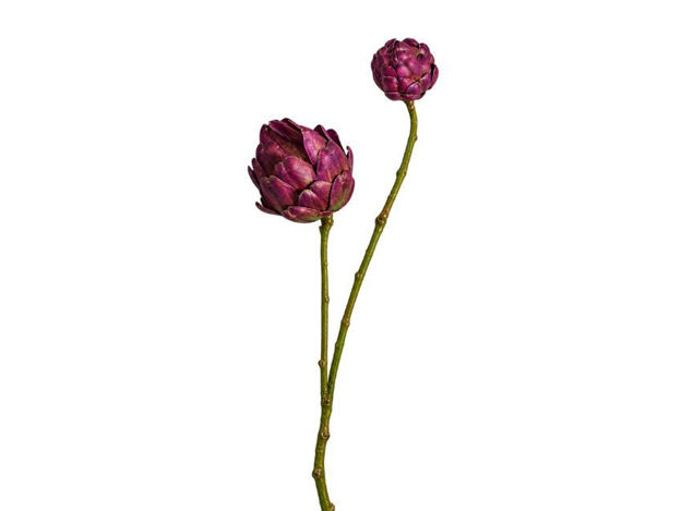 Slika Grana artičoke 58 cm; ljubičasta